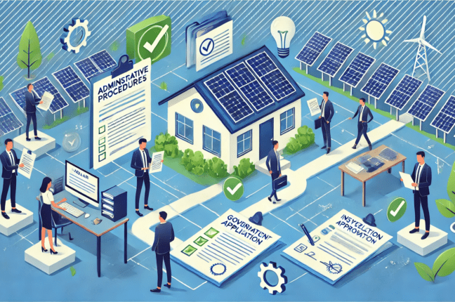 Démarches administratives dans le contexte du photovoltaïque